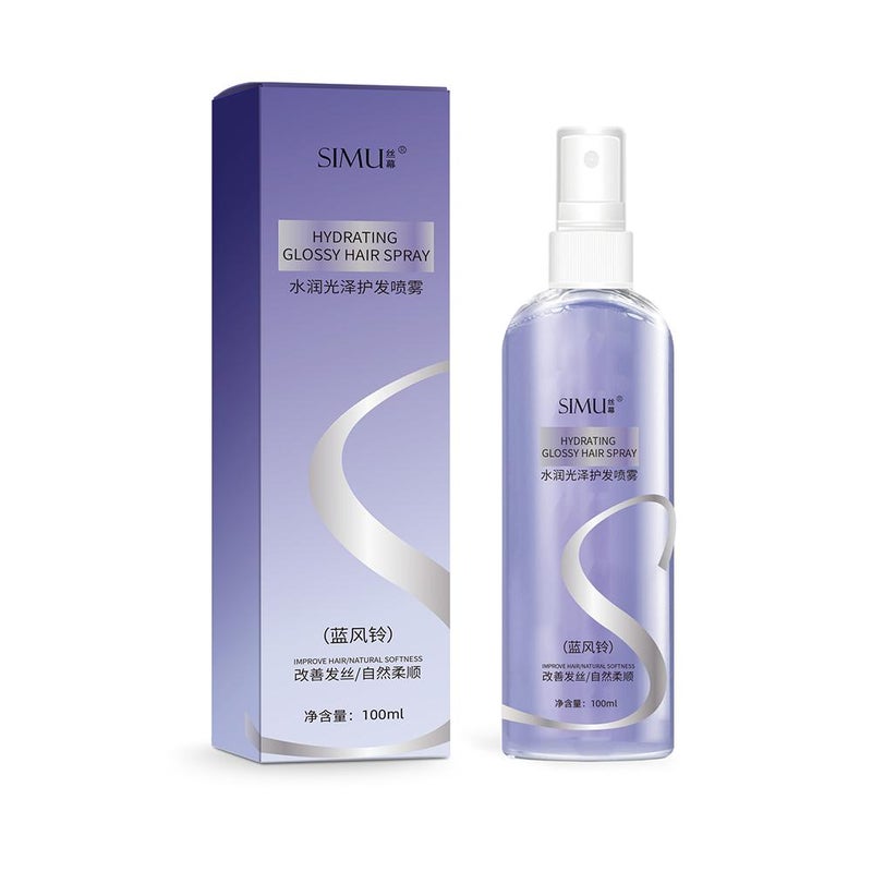 زيت شعر حريري للنساء - مضاد للتجاعيد، تنعيم، عطر يدوم طويلاً، بخاخ زيت شعر برائحة عطرية 100 مل